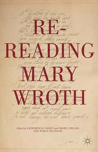 Re-Reading Mary Wroth cover