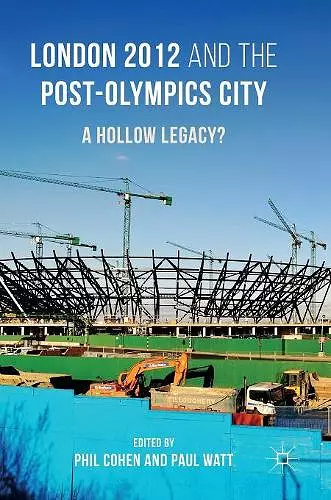 London 2012 and the Post-Olympics City cover