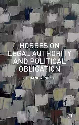 Hobbes on Legal Authority and Political Obligation cover