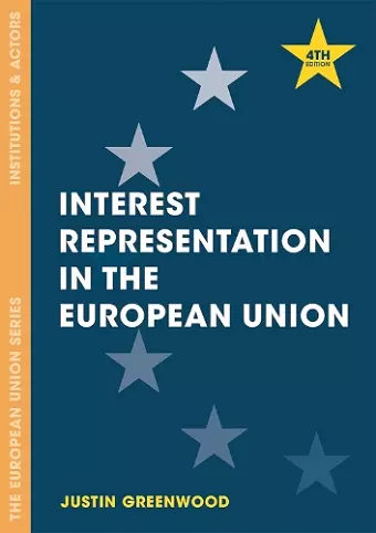 Interest Representation in the European Union cover