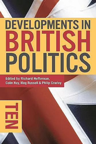 Developments in British Politics 10 cover