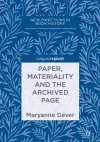 Paper, Materiality and the Archived Page cover