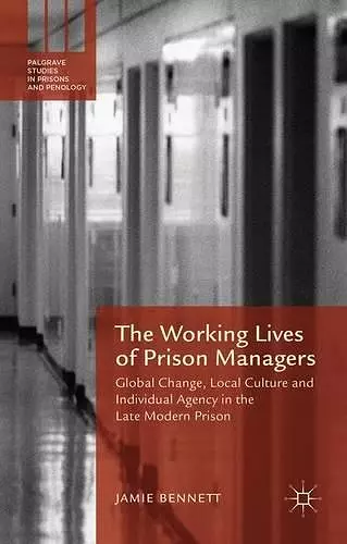 The Working Lives of Prison Managers cover