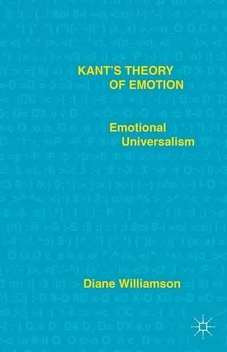Kant’s Theory of Emotion cover