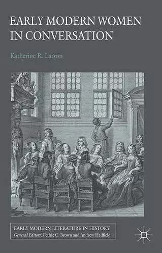 Early Modern Women in Conversation cover