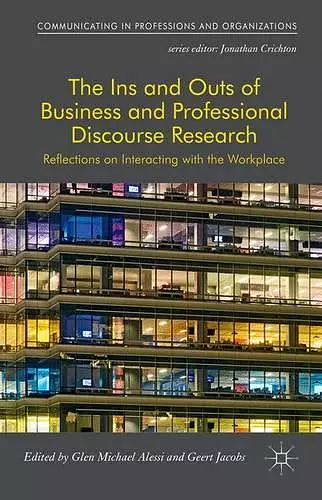 The Ins and Outs of Business and Professional Discourse Research cover