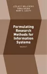 Formulating Research Methods for Information Systems cover