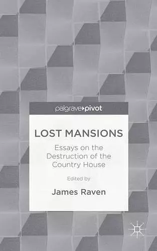 Lost Mansions cover