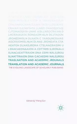 Translation and Academic Journals cover