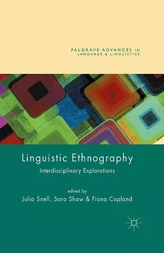 Linguistic Ethnography cover