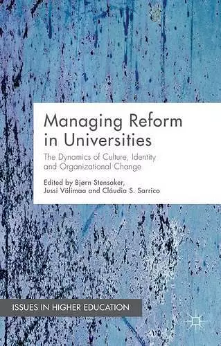 Managing Reform in Universities cover