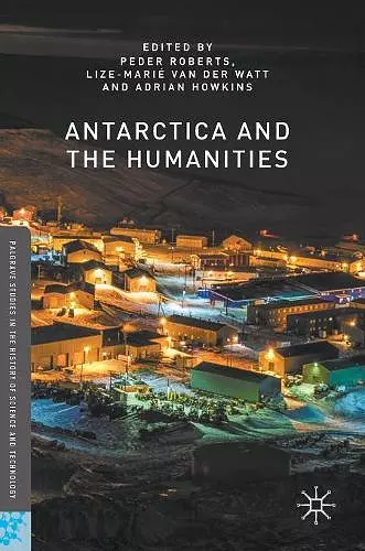 Antarctica and the Humanities cover