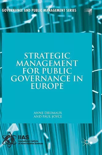 Strategic Management for Public Governance in Europe cover