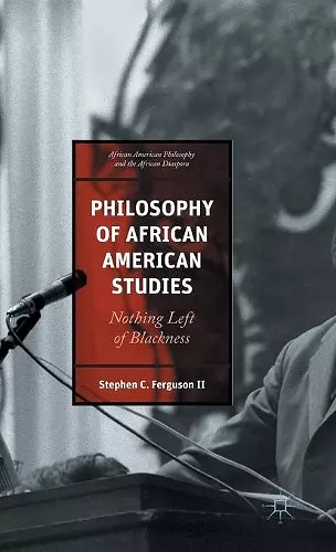 Philosophy of African American Studies cover