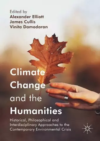 Climate Change and the Humanities cover