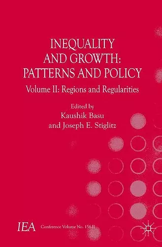 Inequality and Growth: Patterns and Policy cover