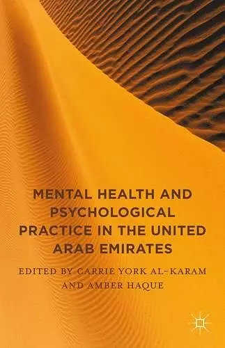 Mental Health and Psychological Practice in the United Arab Emirates cover