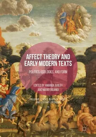 Affect Theory and Early Modern Texts cover