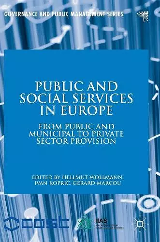 Public and Social Services in Europe cover