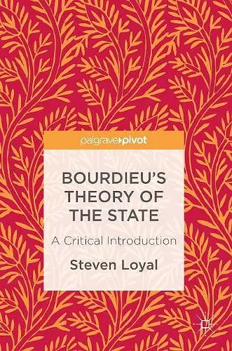 Bourdieu's Theory of the State cover