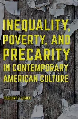 Inequality, Poverty and Precarity in Contemporary American Culture cover