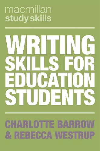 Writing Skills for Education Students cover