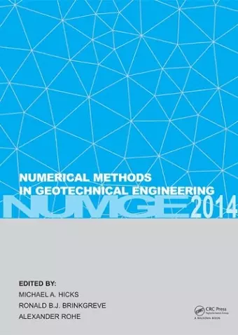 Numerical Methods in Geotechnical Engineering cover