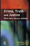 Crime, Truth and Justice cover