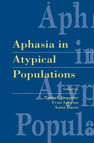 Aphasia in Atypical Populations cover