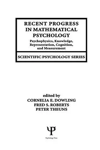 Recent Progress in Mathematical Psychology cover