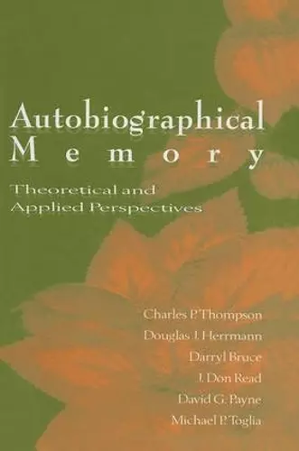 Autobiographical Memory cover