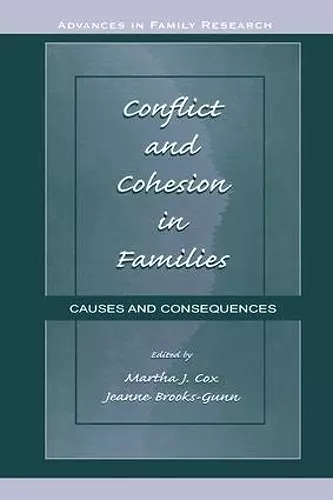 Conflict and Cohesion in Families cover