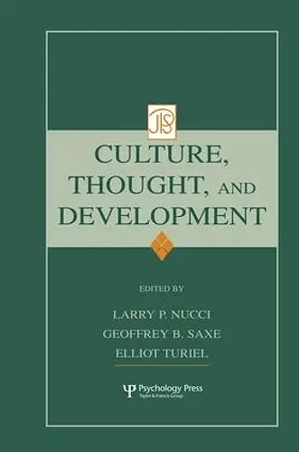 Culture, Thought, and Development cover