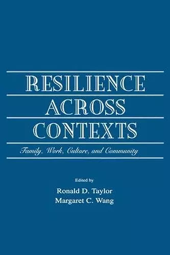 Resilience Across Contexts cover