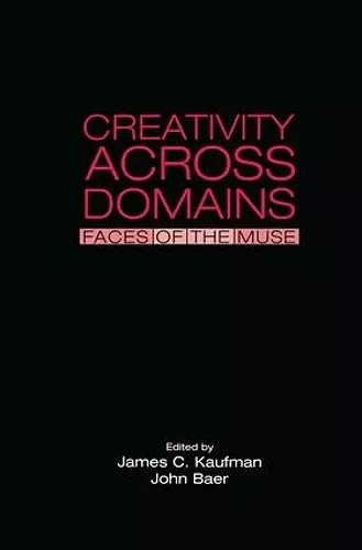 Creativity Across Domains cover