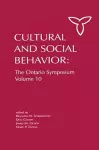 Culture and Social Behavior cover