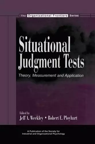 Situational Judgment Tests cover