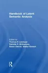 Handbook of Latent Semantic Analysis cover