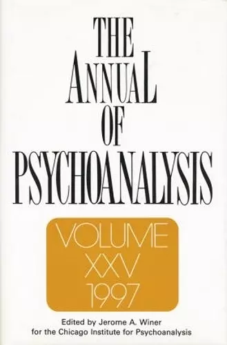The Annual of Psychoanalysis, V. 25 cover