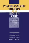 Psychoanalytic Therapy as Health Care cover