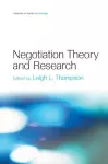 Negotiation Theory and Research cover