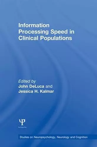 Information Processing Speed in Clinical Populations cover