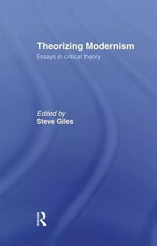 Theorizing Modernisms cover