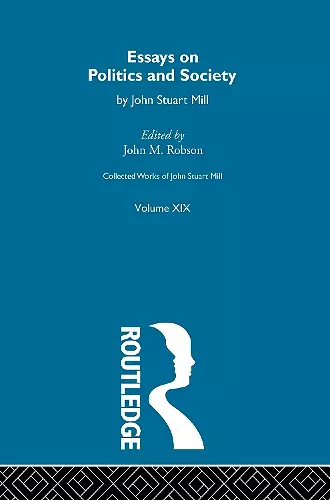 Collected Works of John Stuart Mill cover