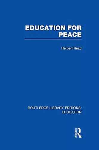 Education for Peace (RLE Edu K) cover