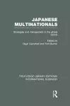 Japanese Multinationals (RLE International Business) cover