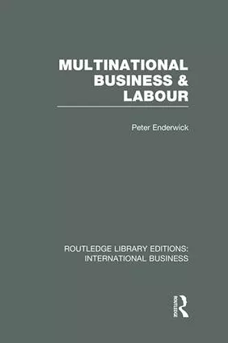 Multinational Business and Labour (RLE International Business) cover