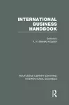 International Business Handbook (RLE International Business) cover