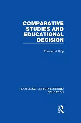 Comparative Studies and Educational Decision cover