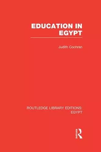 Education in Egypt (RLE Egypt) cover